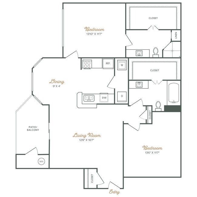 B2 Renovated 04 - 0422 floor plan
